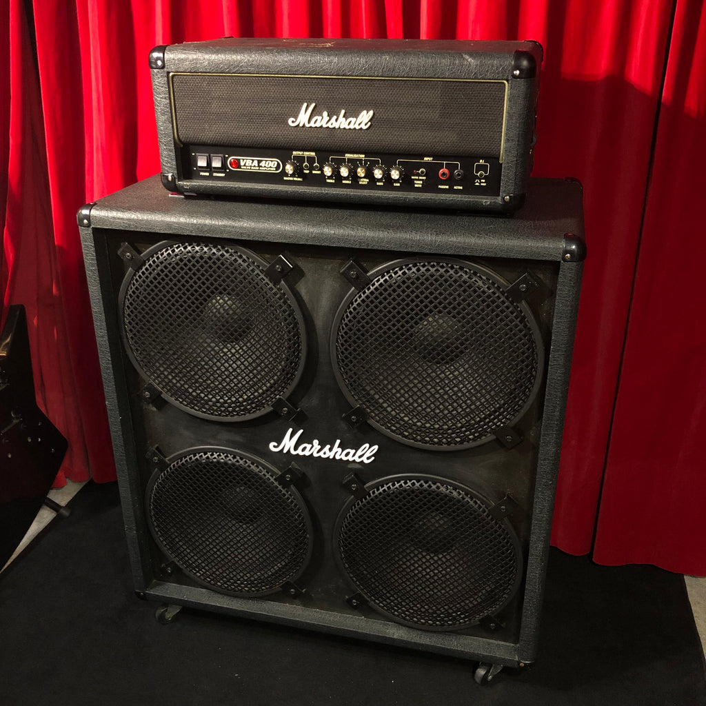 Marshall Stack Basse VBA400 + CAB 4x15" 1979L Signature lemmy kilmister (Motorhead)