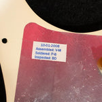 Plaque Fender Stratocaster USA Standard